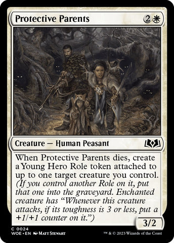 Image for Protective Parents (24) [Wilds of Eldraine]