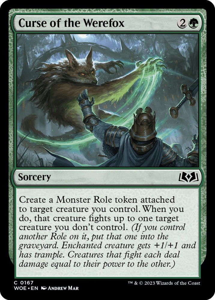 Image for Curse of the Werefox (167) [Wilds of Eldraine]