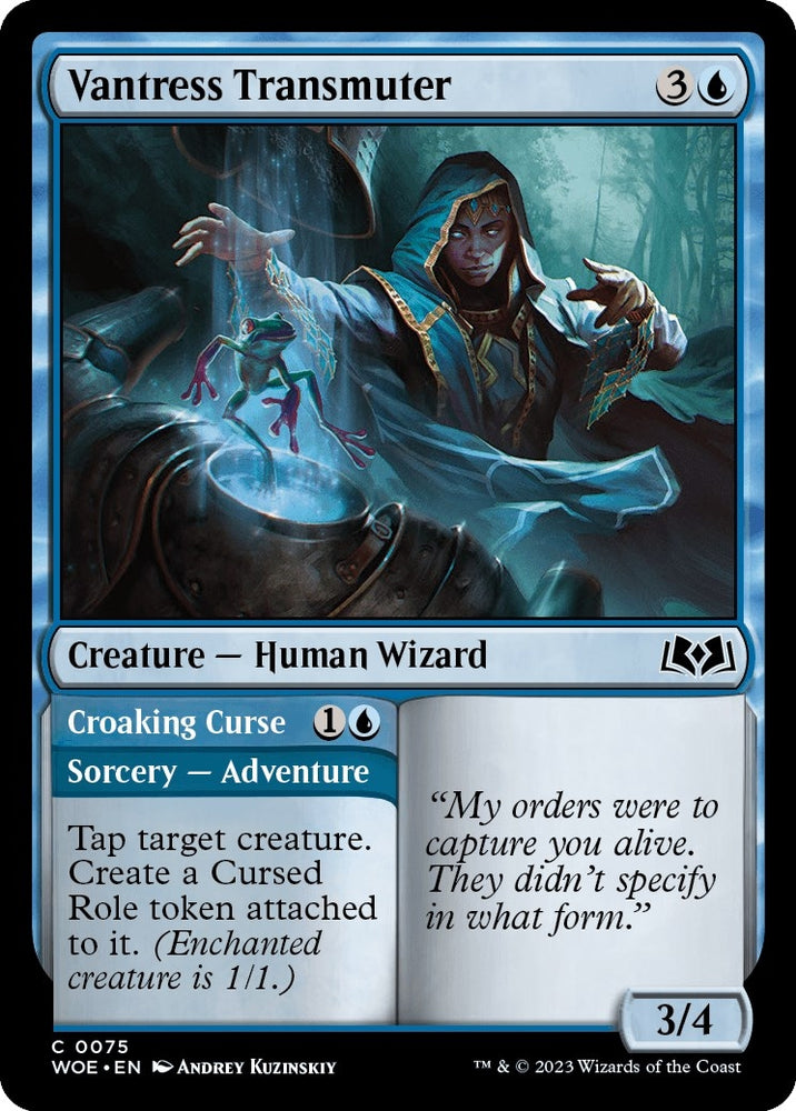 Image for Vantress Transmuter (75) [Wilds of Eldraine]