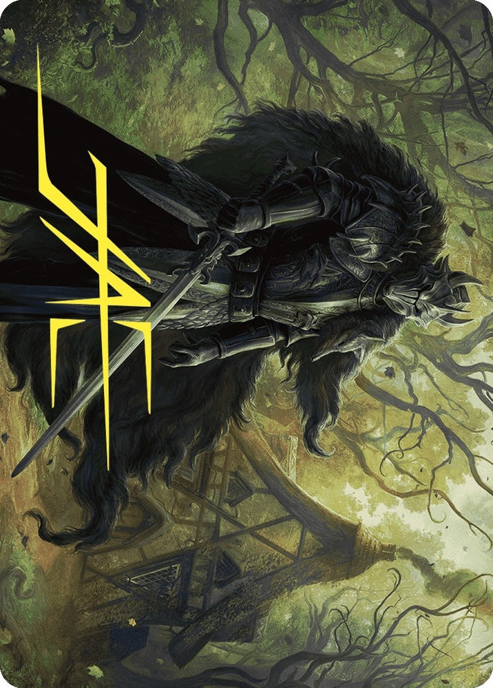 Image for Agatha's Champion Art Card (Gold-Stamped Signature) (22) [Art Series: Wilds of Eldraine]