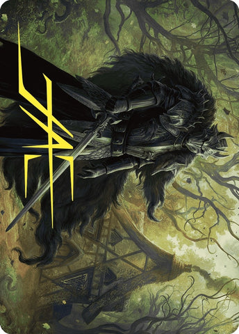 Image for Agatha's Champion Art Card (Gold-Stamped Signature) (22) [Art Series: Wilds of Eldraine]