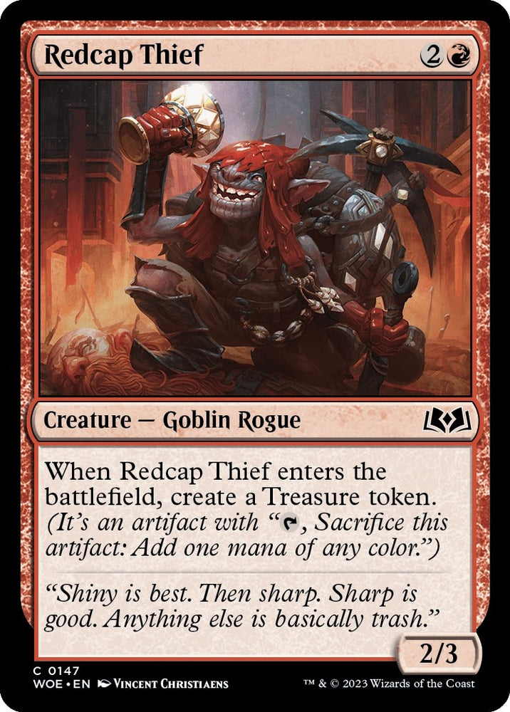 Image for Redcap Thief (147) [Wilds of Eldraine]
