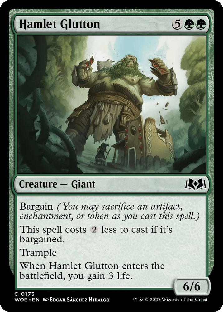 Image for Hamlet Glutton (173) [Wilds of Eldraine]