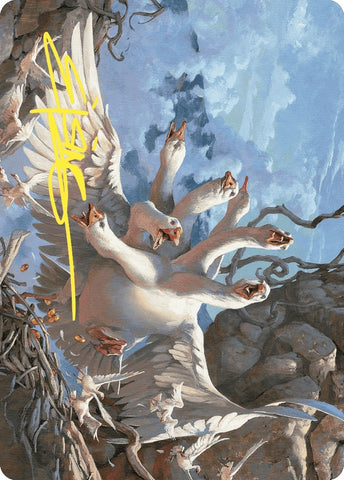 Image for The Goose Mother Art Card (Gold-Stamped Signature) (29) [Art Series: Wilds of Eldraine]