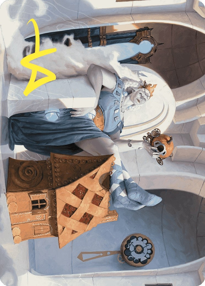 Image for Beluna Grandsquall Art Card (Gold-Stamped Signature) (36) [Art Series: Wilds of Eldraine]