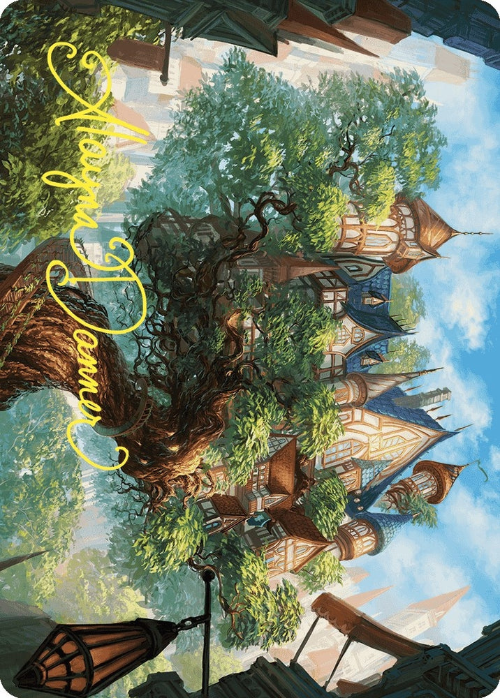 Image for Edgewall Inn Art Card (Gold-Stamped Signature) (46) [Art Series: Wilds of Eldraine]