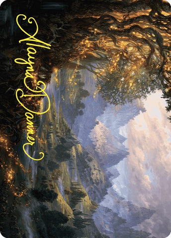 Image for Evolving Wilds Art Card (Gold-Stamped Signature) (47) [Art Series: Wilds of Eldraine]