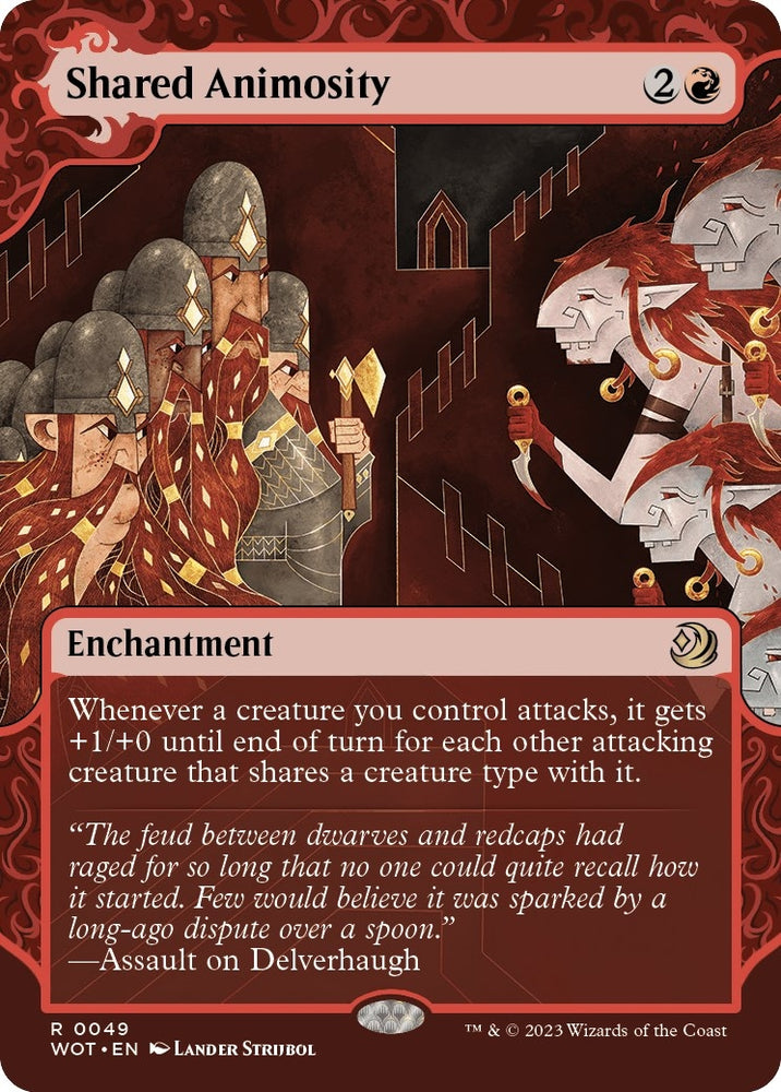 Image for Shared Animosity (49) [Wilds of Eldraine: Enchanting Tales]