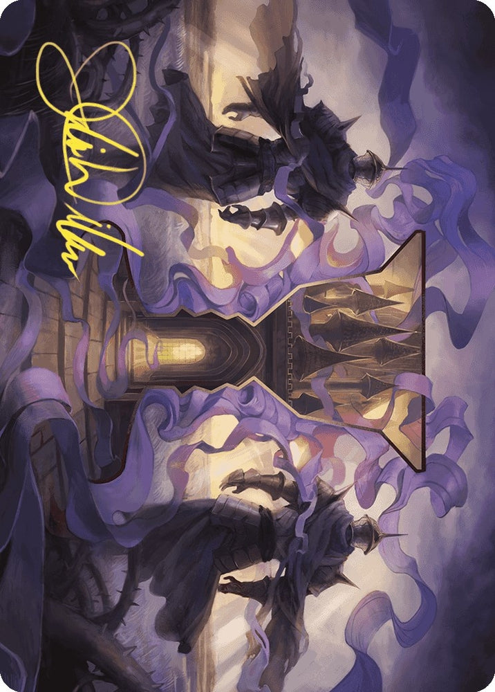 Image for Court of Locthwain Art Card (Gold-Stamped Signature) (53) [Art Series: Wilds of Eldraine]