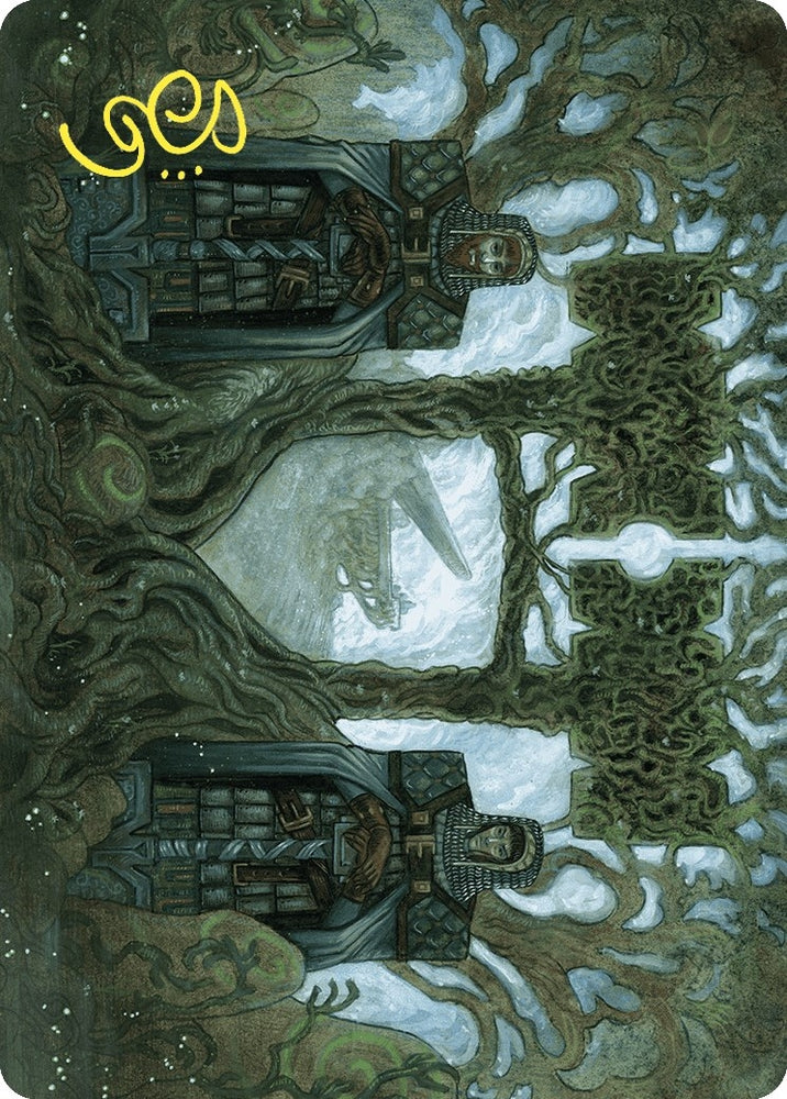 Image for Court of Garenbrig Art Card (Gold-Stamped Signature) (54) [Art Series: Wilds of Eldraine]