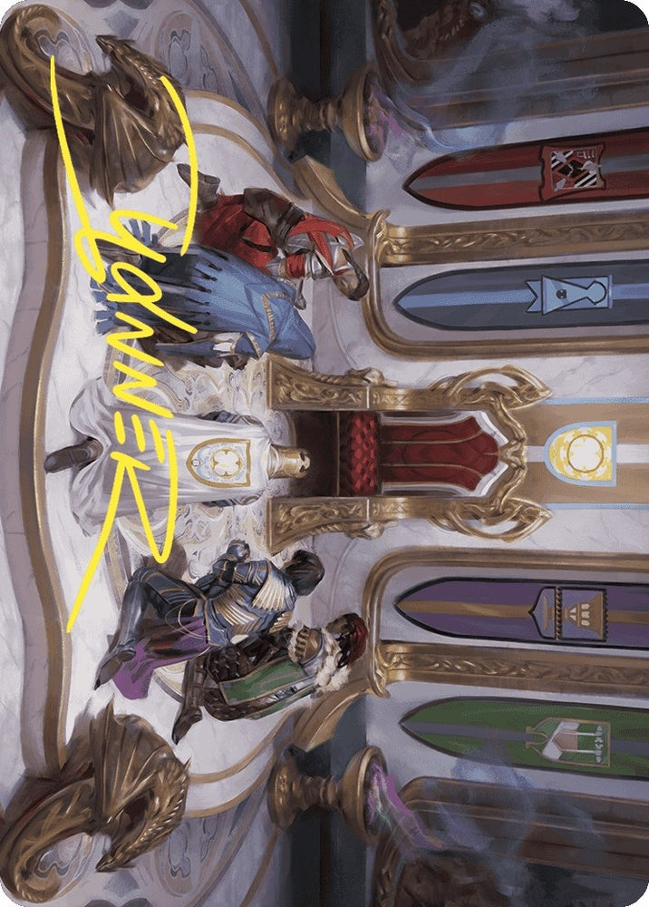 Image for Throne of Eldraine Art Card (Gold-Stamped Signature) (55) [Art Series: Wilds of Eldraine]