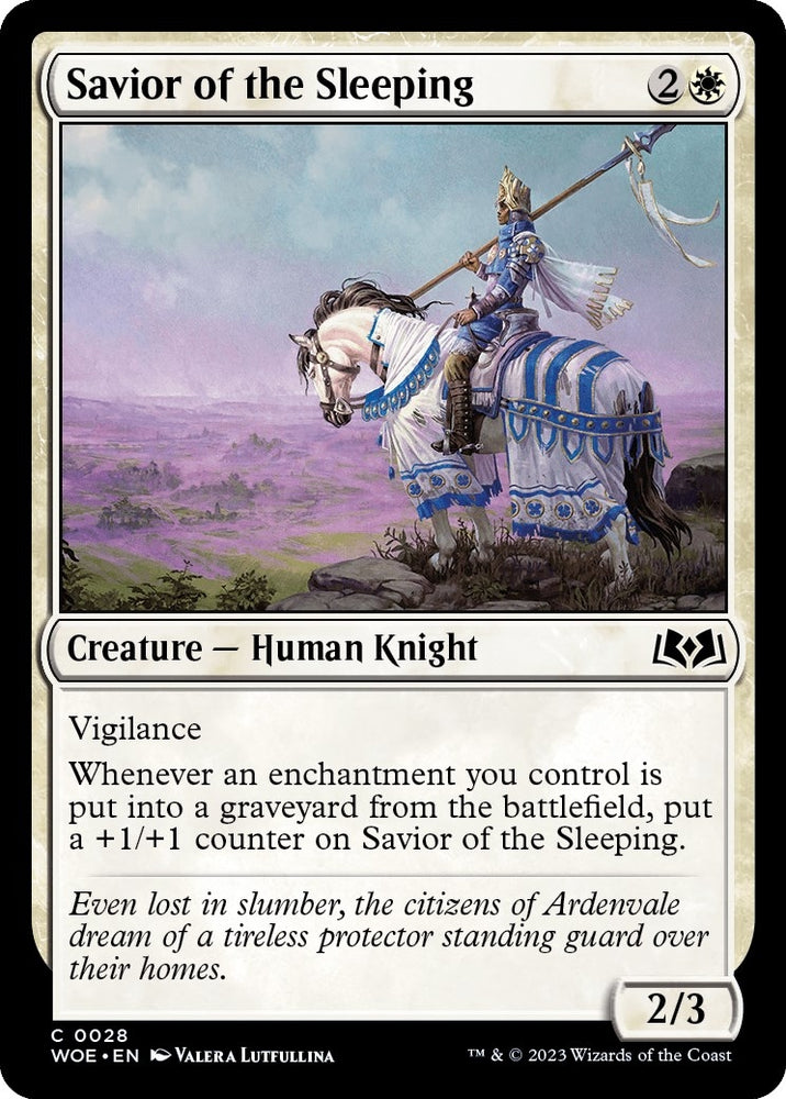 Image for Savior of the Sleeping (28) [Wilds of Eldraine]