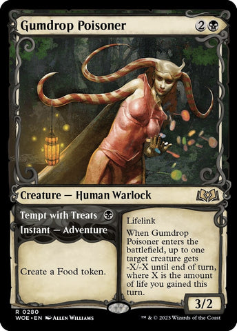 Image for Gumdrop Poisoner (Showcase) (280) [Wilds of Eldraine]