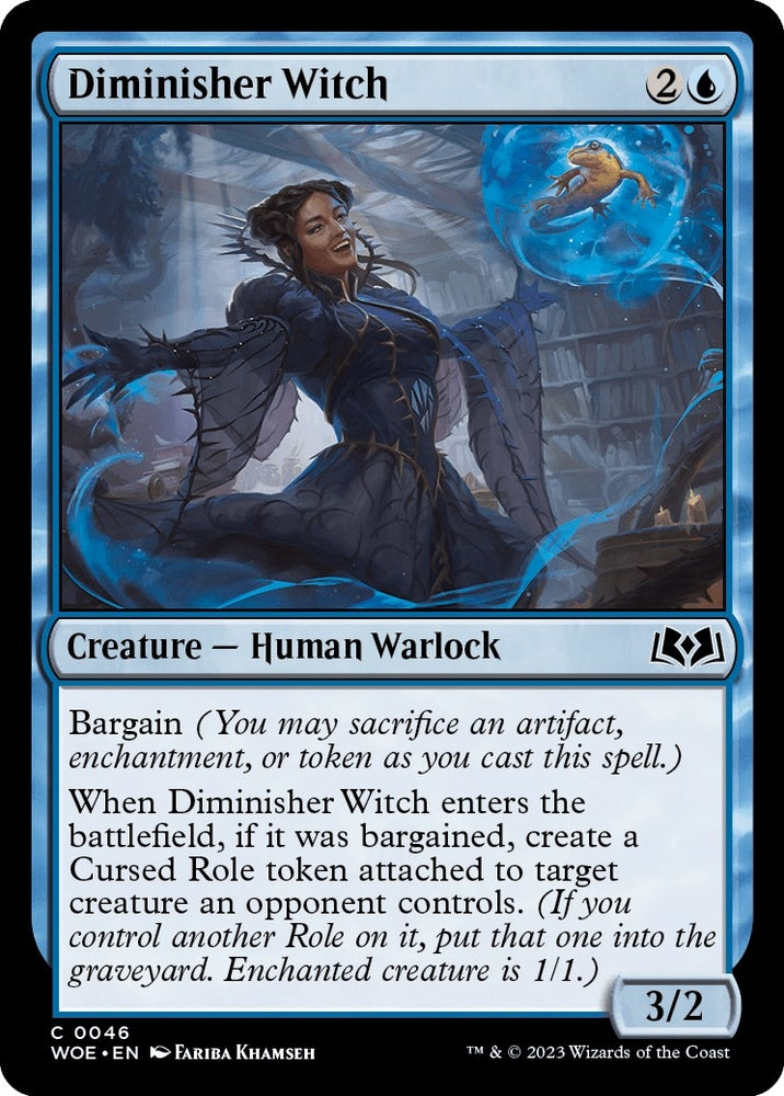 Image for Diminisher Witch (46) [Wilds of Eldraine]