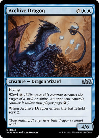 Image for Archive Dragon (41) [Wilds of Eldraine]