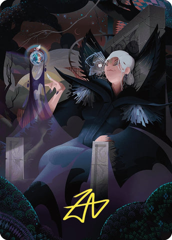 Image for Eriette of the Charmed Apple Art Card (Gold-Stamped Signature) (58) [Art Series: Wilds of Eldraine]