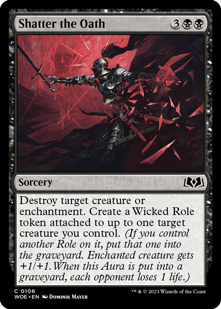 Image for Shatter the Oath (106) [Wilds of Eldraine]