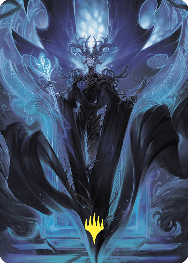 Image for Talion, the Kindly Lord Art Card (Gold-Stamped Planeswalker Symbol) (60) [Art Series: Wilds of Eldraine]