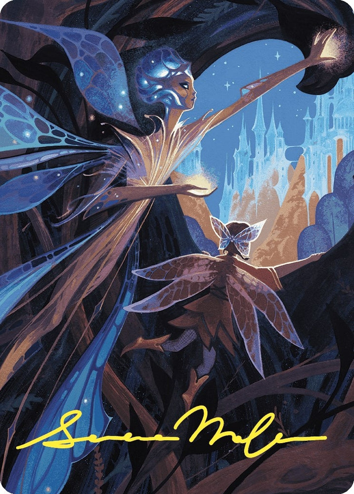 Image for Kindred Discovery Art Card (Gold-Stamped Signature) (67) [Art Series: Wilds of Eldraine]