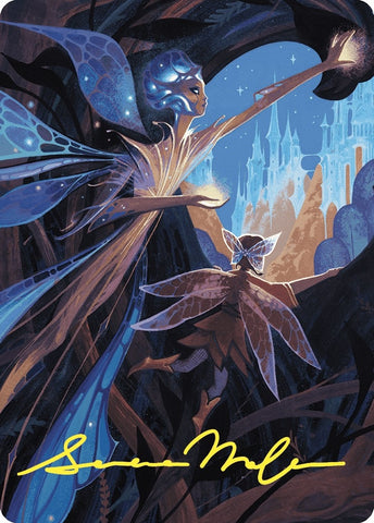 Image for Kindred Discovery Art Card (Gold-Stamped Signature) (67) [Art Series: Wilds of Eldraine]