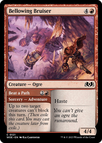 Image for Bellowing Bruiser (121) [Wilds of Eldraine]