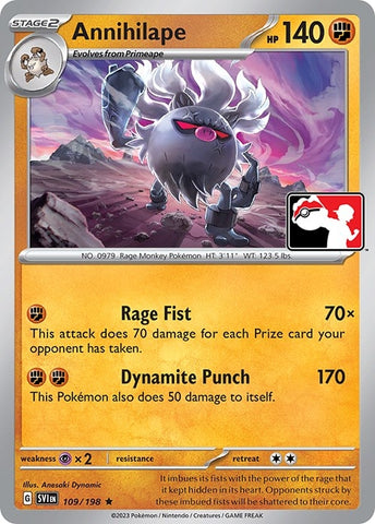 Image for Annihilape (109/198) [Prize Pack Series Cards]