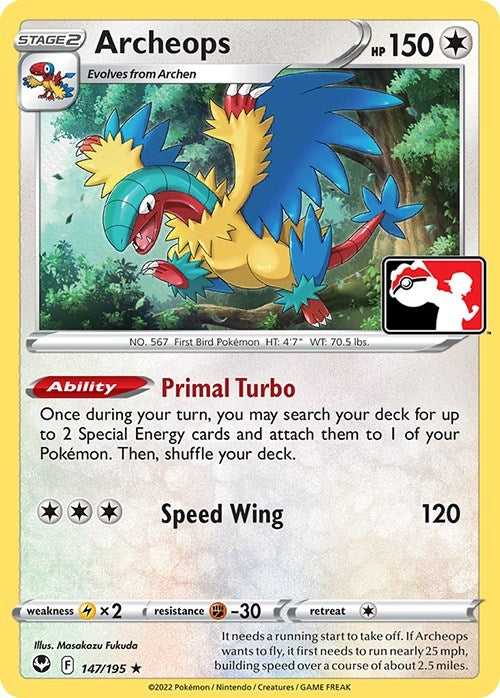 Image for Archeops (147/195) [Prize Pack Series Cards]