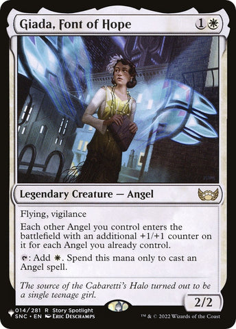 Image for Giada, Font of Hope (14) [The List Reprints]