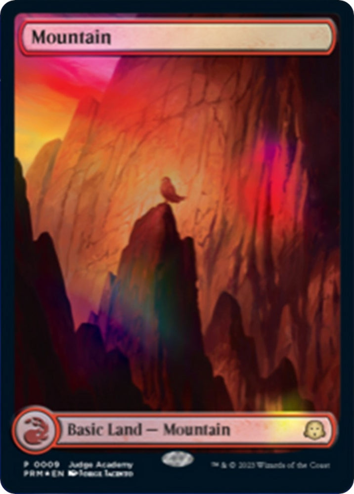 Image for Mountain - Full Art (0009) (9) [Judge Promos]