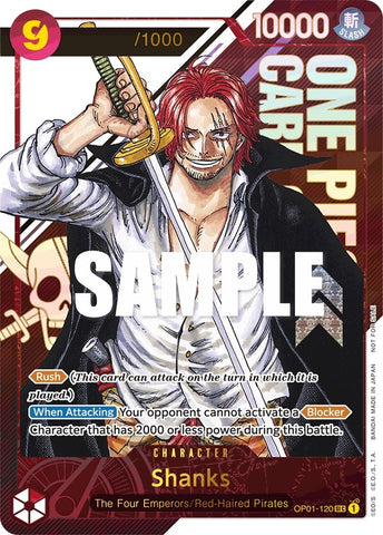 Image for Shanks (Championship 2023) [Serial Number] (OP01-120) - One Piece Card Game