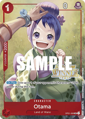 Otama (Online Regional 2023) [Winner] (OP01-006) (One Piece Promotion Cards)