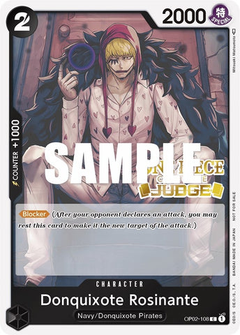 Donquixote Rosinante (Judge Pack Vol. 2) (OP02-108) (One Piece Promotion Cards)