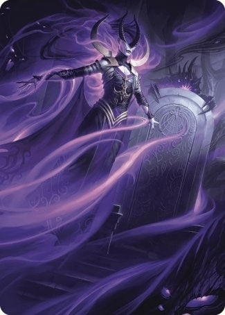 Image for Ashiok, Wicked Manipulator Art Card (10/81) (10) [Art Series: Wilds of Eldraine]