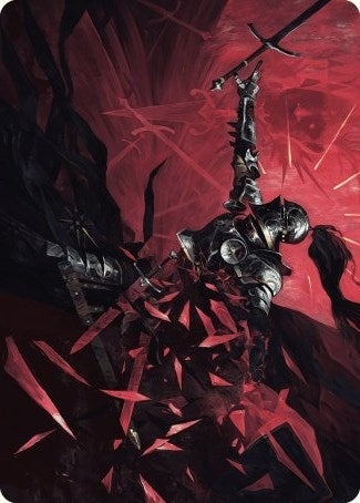 Image for Shatter the Oath Art Card (14) [Art Series: Wilds of Eldraine]