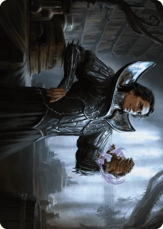 Image for Spiteful Hexmage Art Card (15) [Art Series: Wilds of Eldraine]