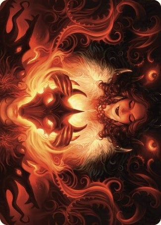 Image for Witch's Mark Art Card (21) [Art Series: Wilds of Eldraine]