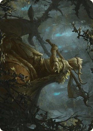 Image for Verdant Outrider Art Card (28) [Art Series: Wilds of Eldraine]