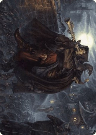 Image for Totentanz, Swarm Piper Art Card (33) [Art Series: Wilds of Eldraine]