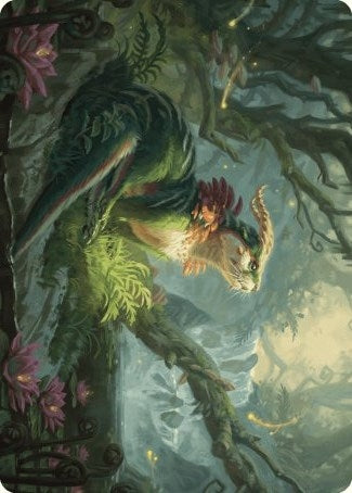 Image for Elusive Otter Art Card (37) [Art Series: Wilds of Eldraine]