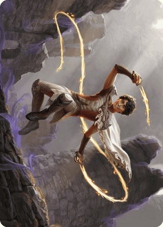 Image for Kellan, the Fae-Blooded Art Card (39) [Art Series: Wilds of Eldraine]
