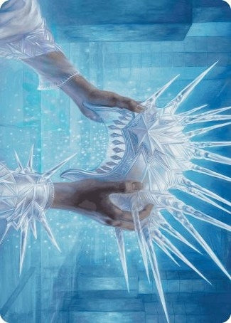 Image for Hylda's Crown of Winter Art Card (43) [Art Series: Wilds of Eldraine]