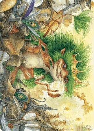 Image for Knickknack Ouphe Art Card (50) [Art Series: Wilds of Eldraine]