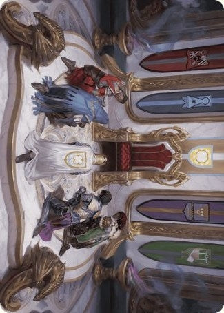 Image for Throne of Eldraine Art Card (55) [Art Series: Wilds of Eldraine]