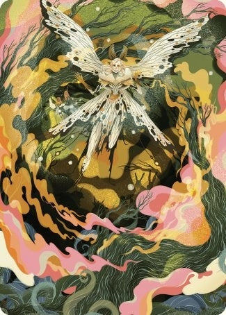 Image for Greater Auramancy Art Card (61) [Art Series: Wilds of Eldraine]