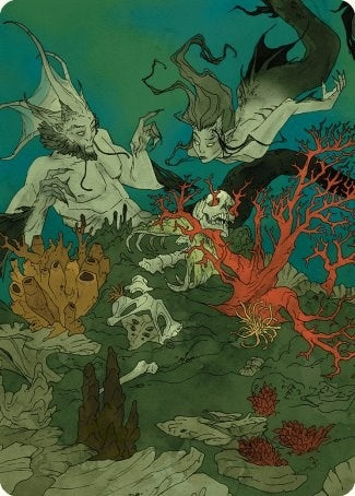 Image for Curiosity Art Card (65) [Art Series: Wilds of Eldraine]