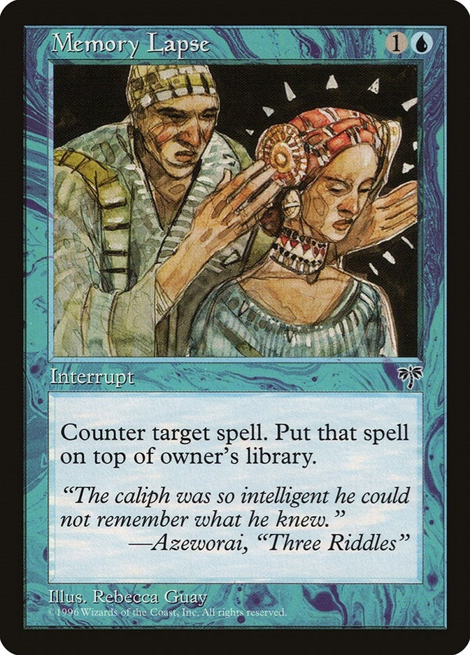 Image for Memory Lapse [Mirage]