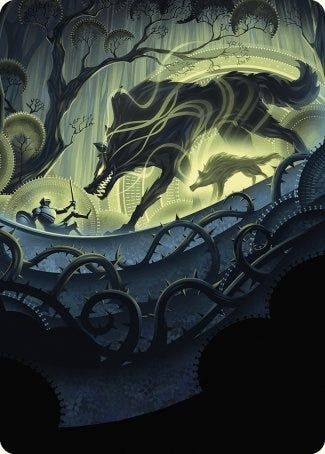 Image for Unnatural Growth Art Card (75) [Art Series: Wilds of Eldraine]