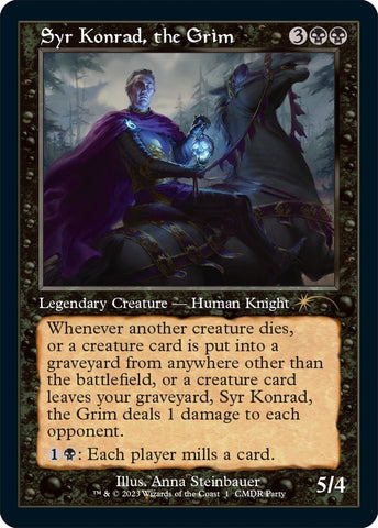 Image for Syr Konrad, the Grim (Retro Frame) (1) [WPN & Gateway Promos]