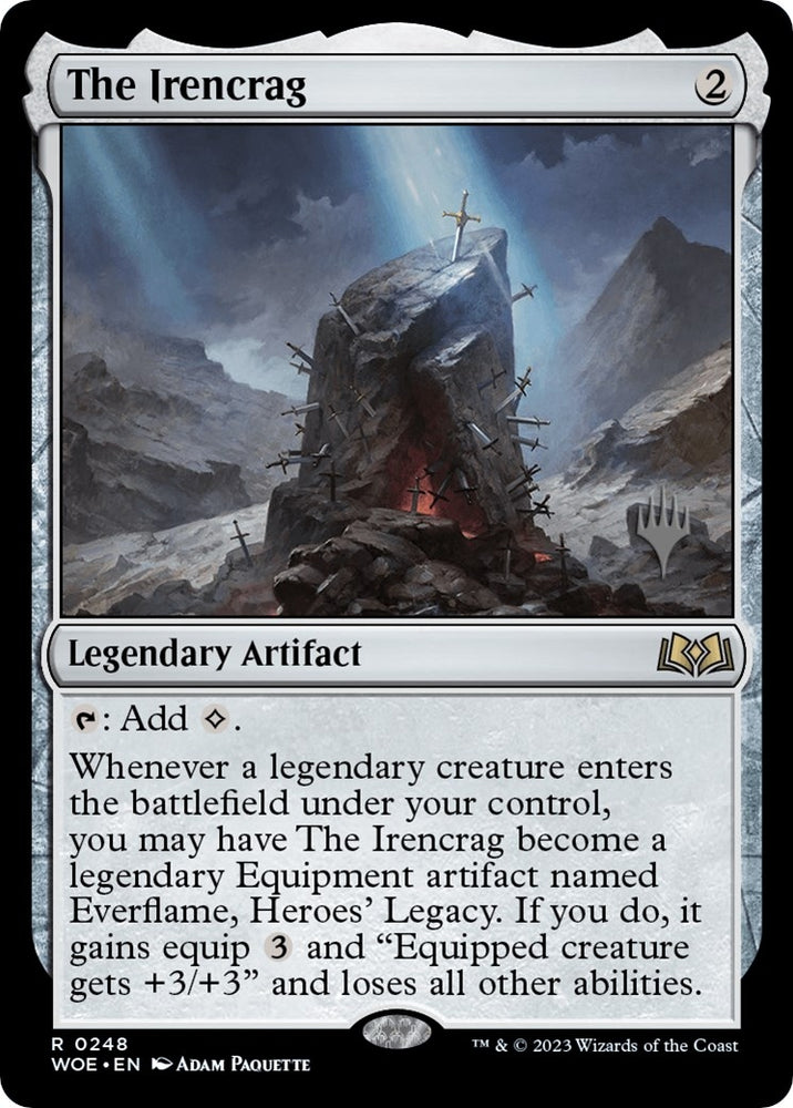Image for The Irencrag (248) [Promo Pack: Wilds of Eldraine]
