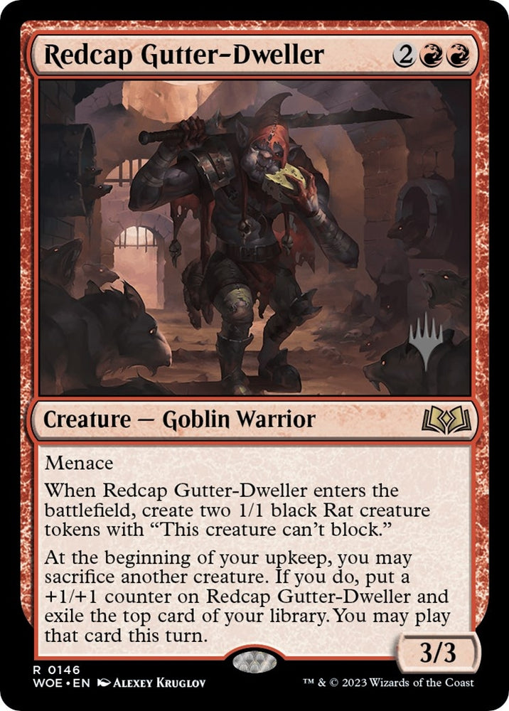 Image for Redcap Gutter-Dweller (146) [Promo Pack: Wilds of Eldraine]